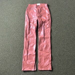 REVICE brown Leather pants NEVER WORN